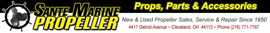 Sante Marine Boat Propeller Sales and Repair